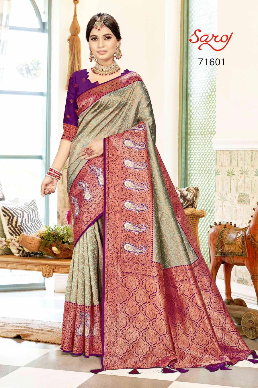 Saroj Aadrika Vol 2 Soft Silk Fancy Saree Collection
